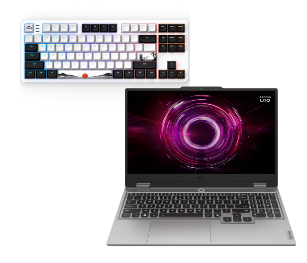 Lenovo LOQ 3-15 Ryzen 5-220/16GB/512 RTX5050 144Hz Zestaw - 1572013 - zdjęcie